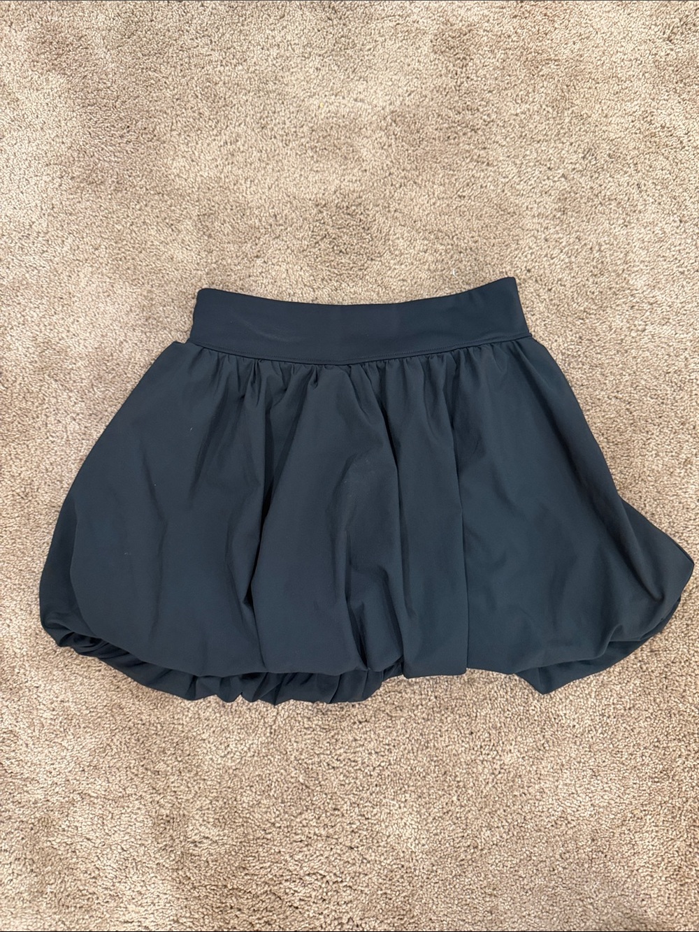 abercrombie kids Black Bubble Hem Skirt